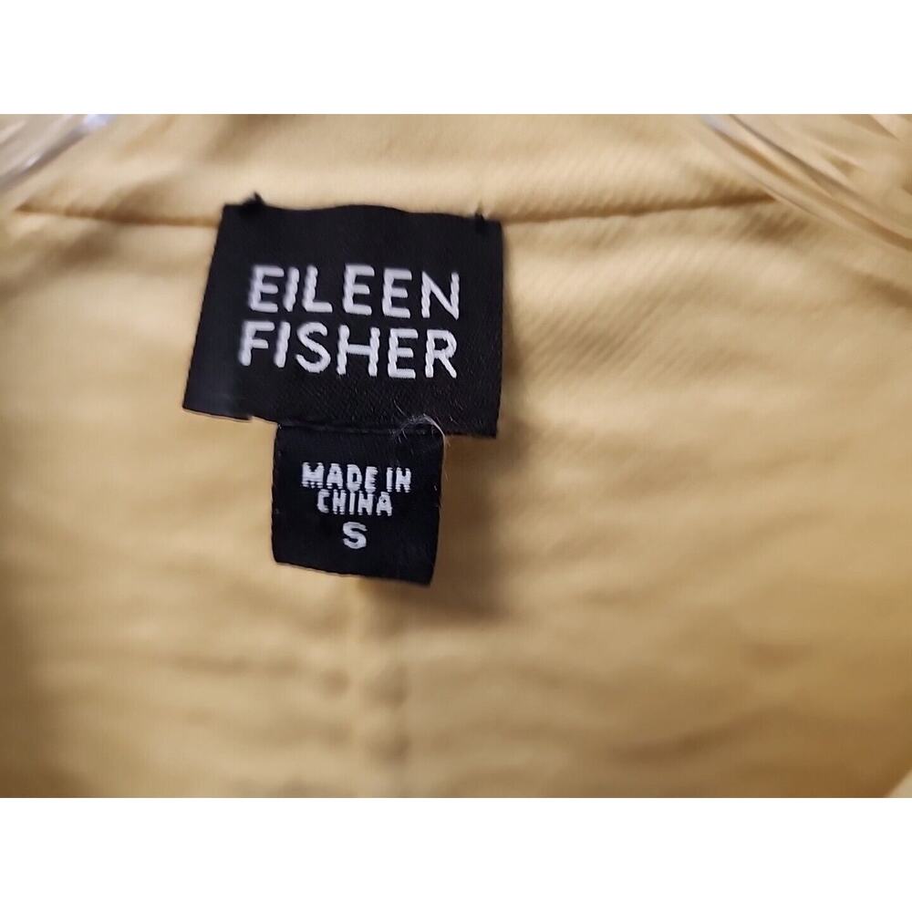 Eileen Fisher Cream Quilted Double-Breasted Jacket - Picture 2 of 10